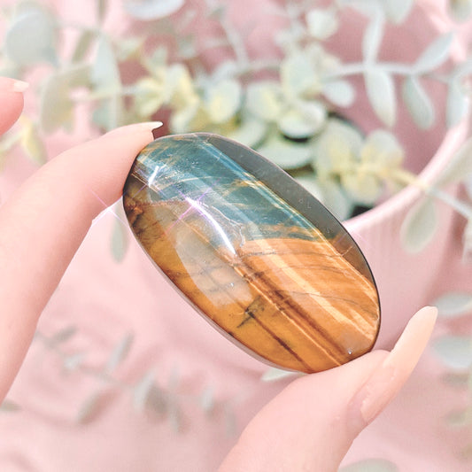 Hawks Eye Palm Stone