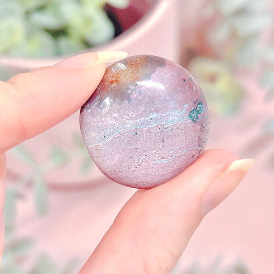 Ocean Jasper Button