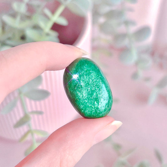 Fuchsite (Green Mica) Tumble