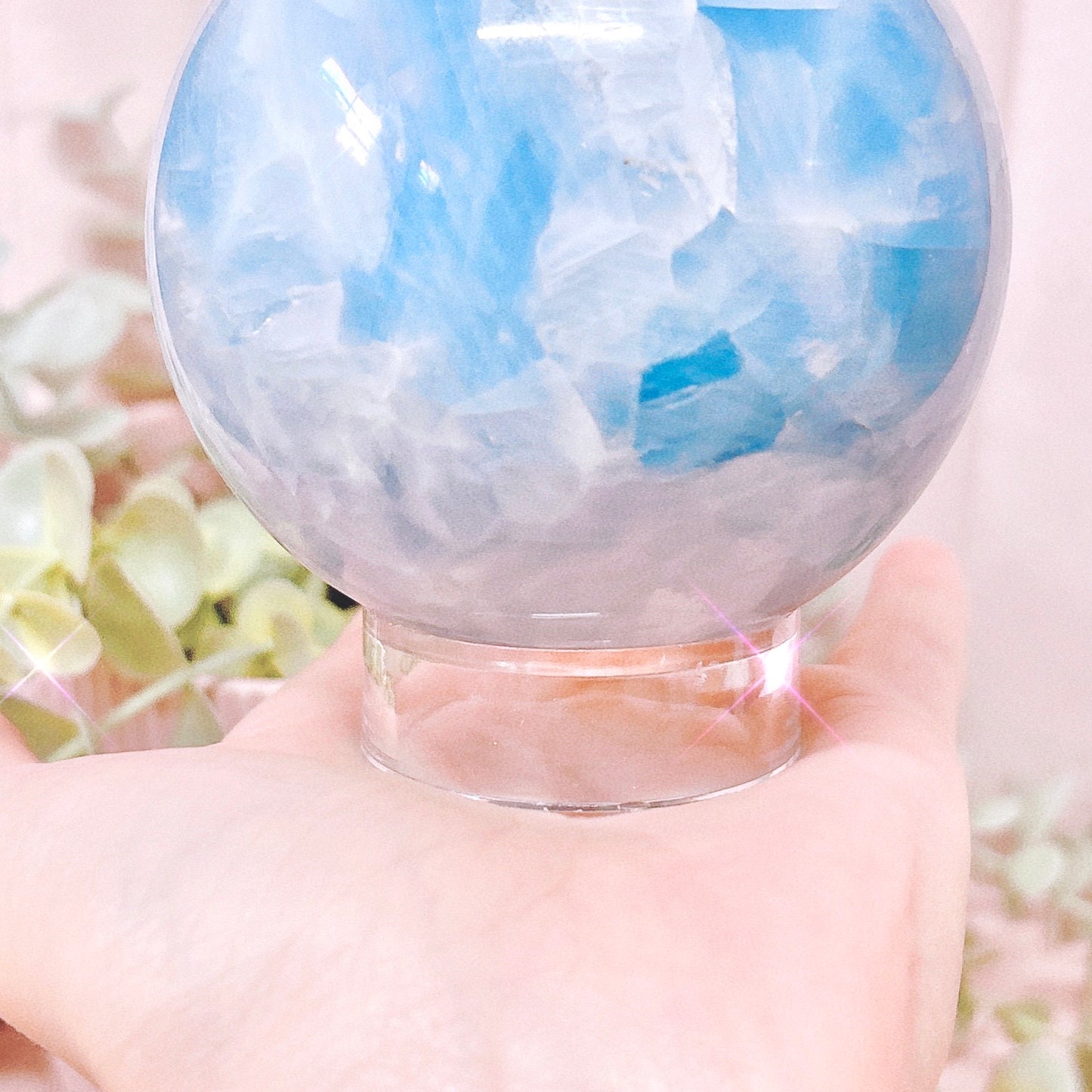 Clear Sphere Stand - 4.5cm