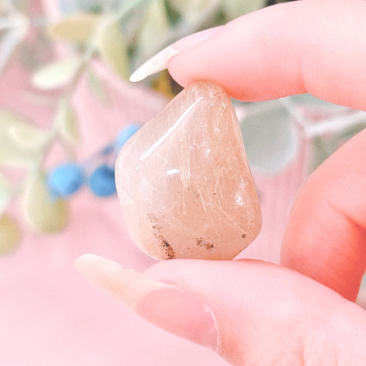 Rutilated Quartz Tumble