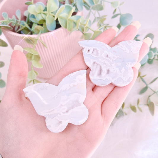 Snow Agate Butterfly