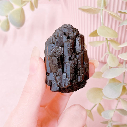 Black Tourmaline Pineapple Natural