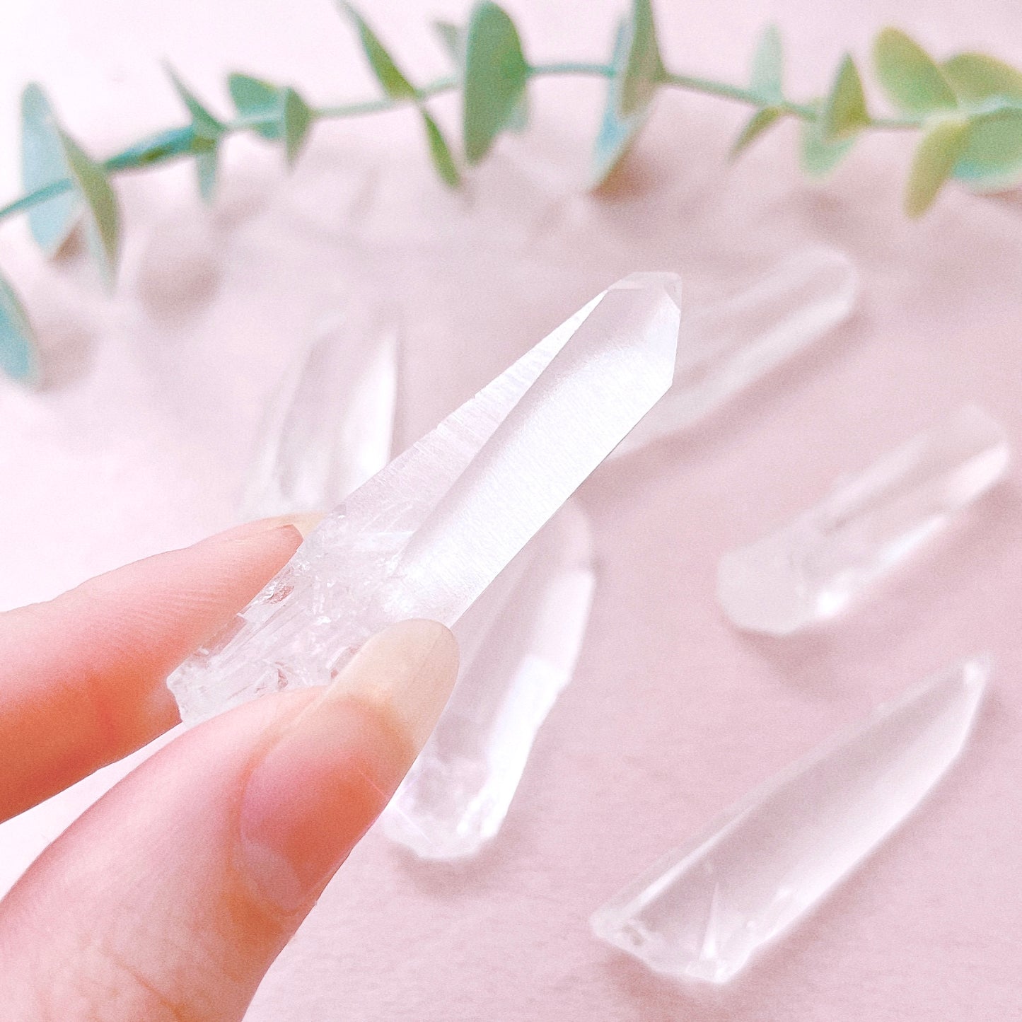 Lemurian Quartz Natural Points - Small