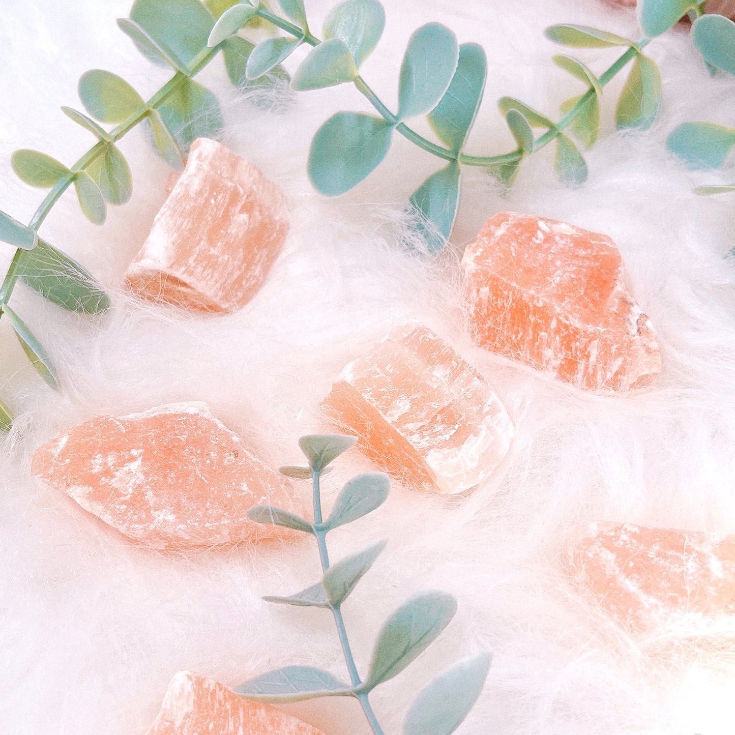 Orange Selenite Natural