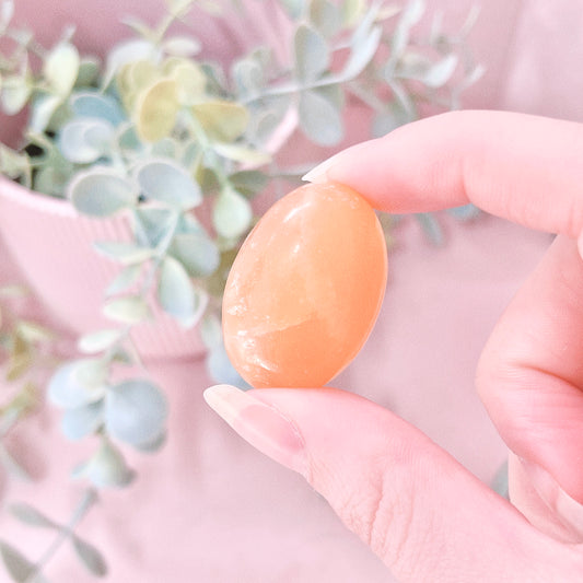 Orange Calcite Tumble