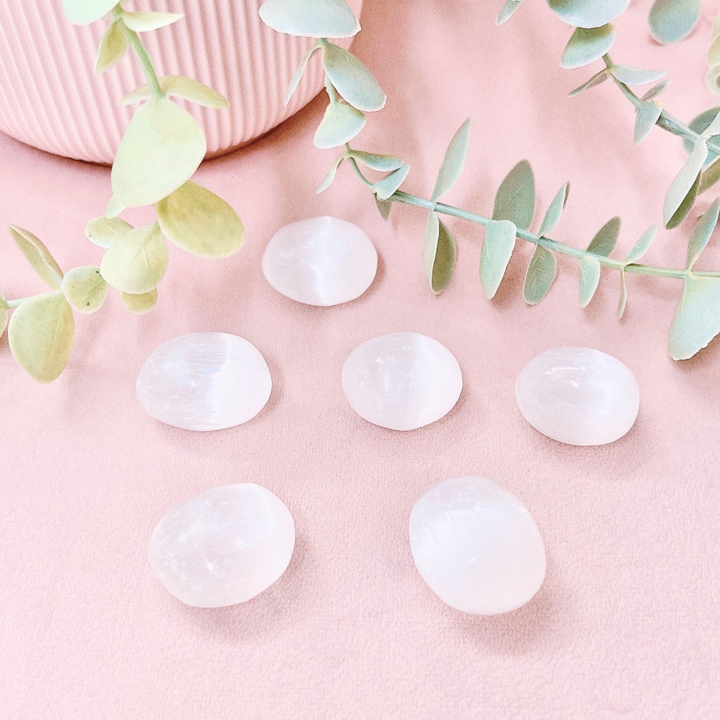 Selenite (Satin Spar) Tumble