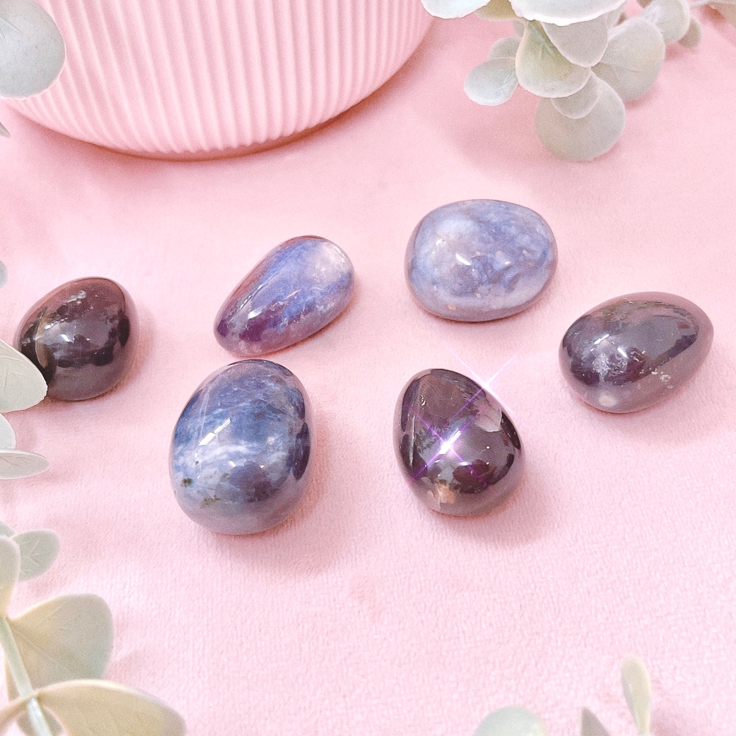 Purple Chalcedony Tumble