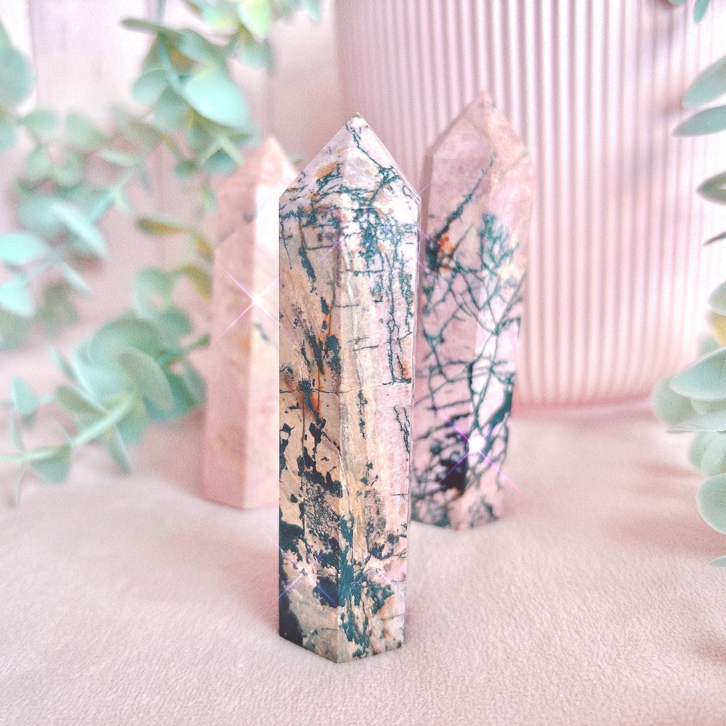 Rhodonite Tower