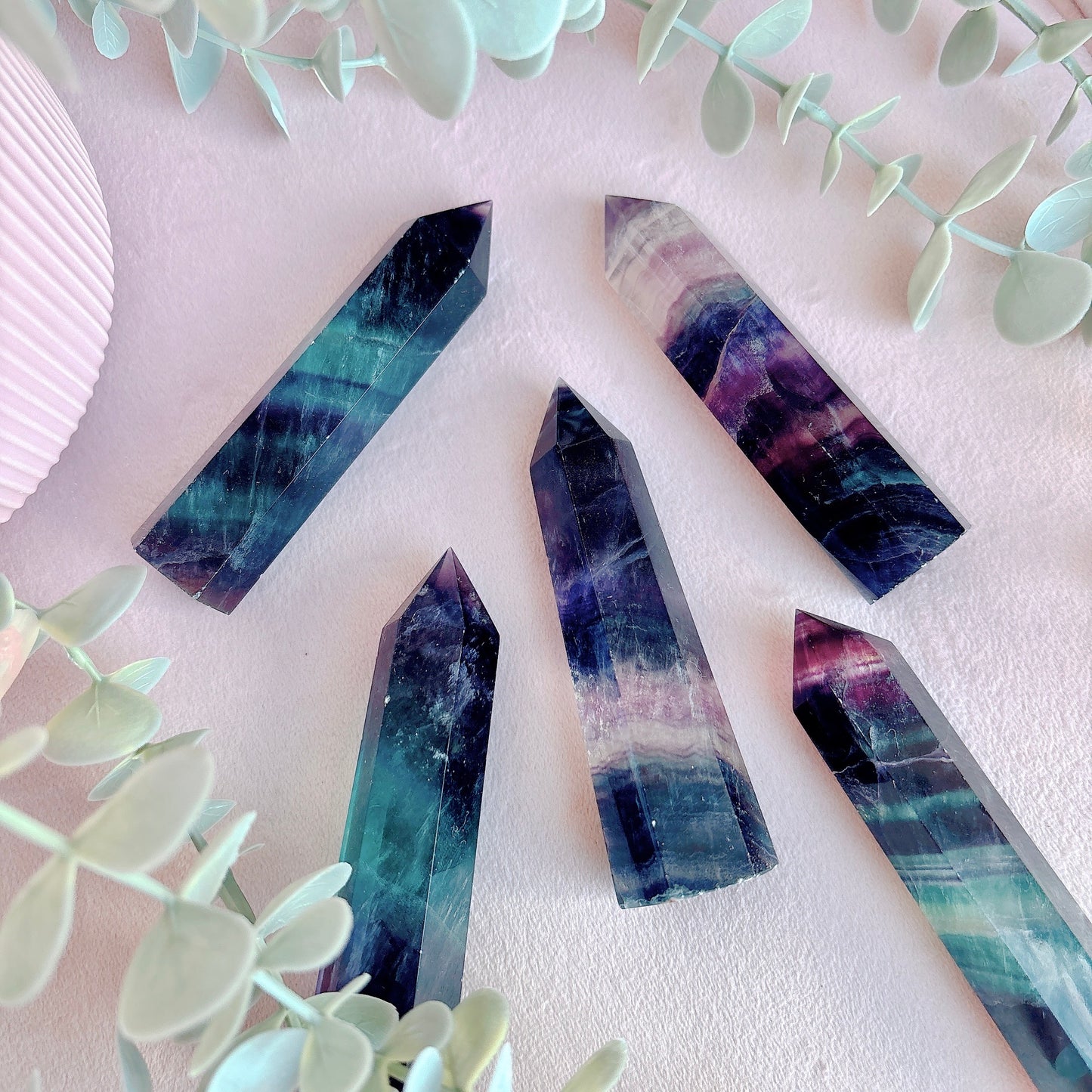 Rainbow Fluorite Tower