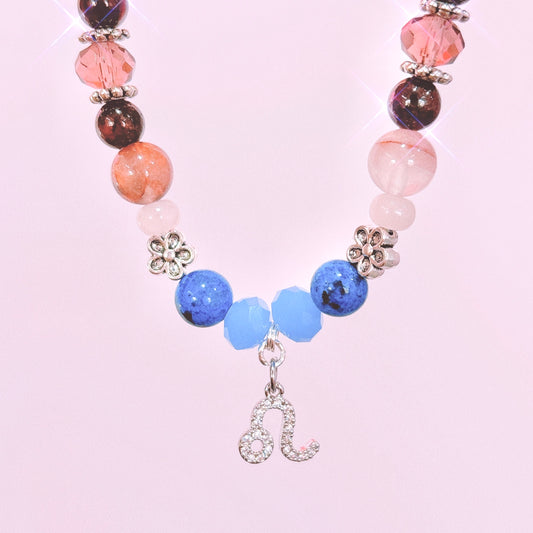 Leo Zodiac Intention Bracelet - Medium