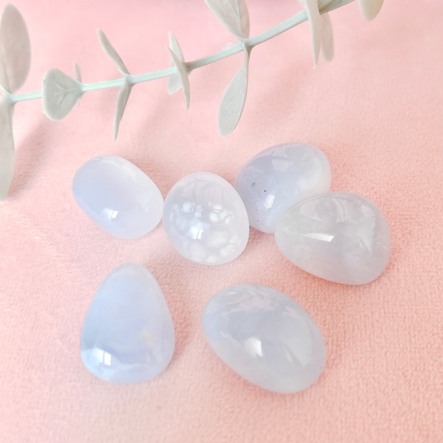 Blue Chalcedony Tumble