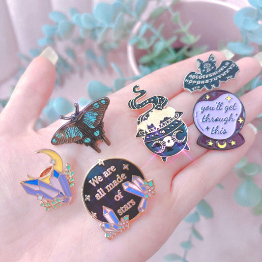 Mystic Enamel Pin Pack