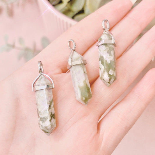 Peace Jade Point Pendant