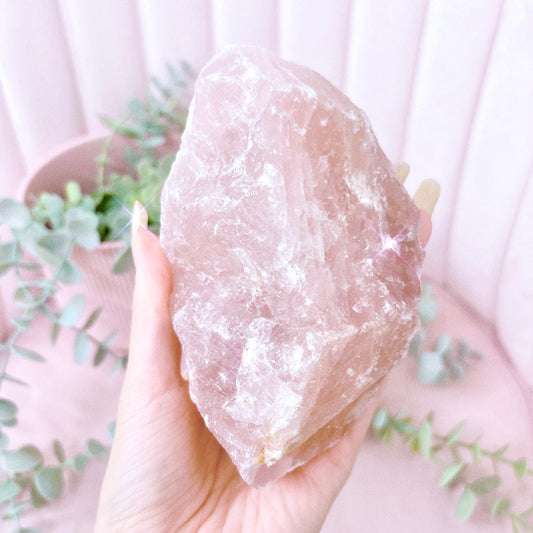 Lavender Rose Quartz Raw - Choose Your Size!
