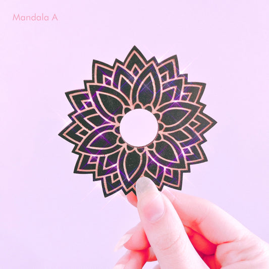 Mandala Collection - Wood Sphere Holders