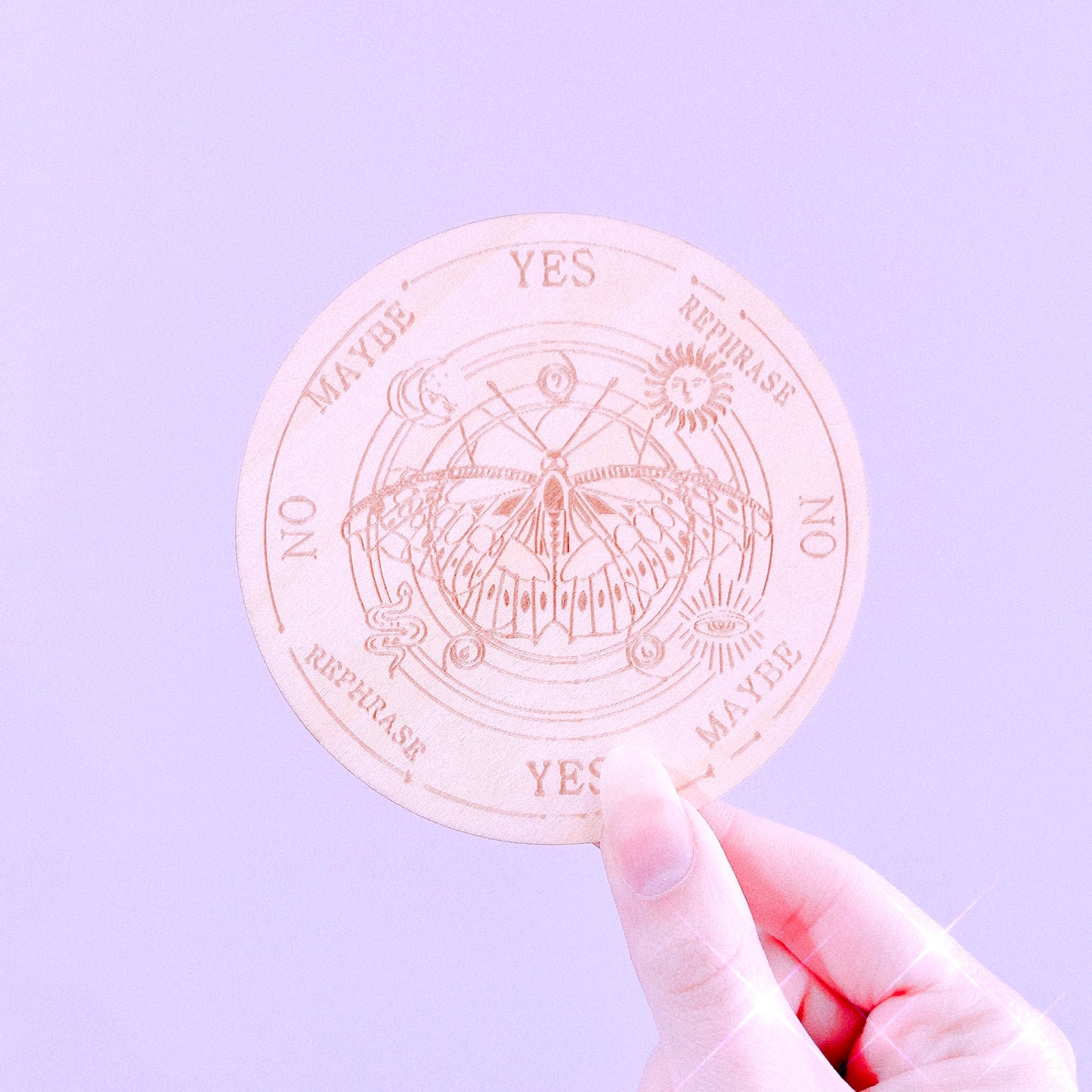 Wood Pendulum Board - 10cm