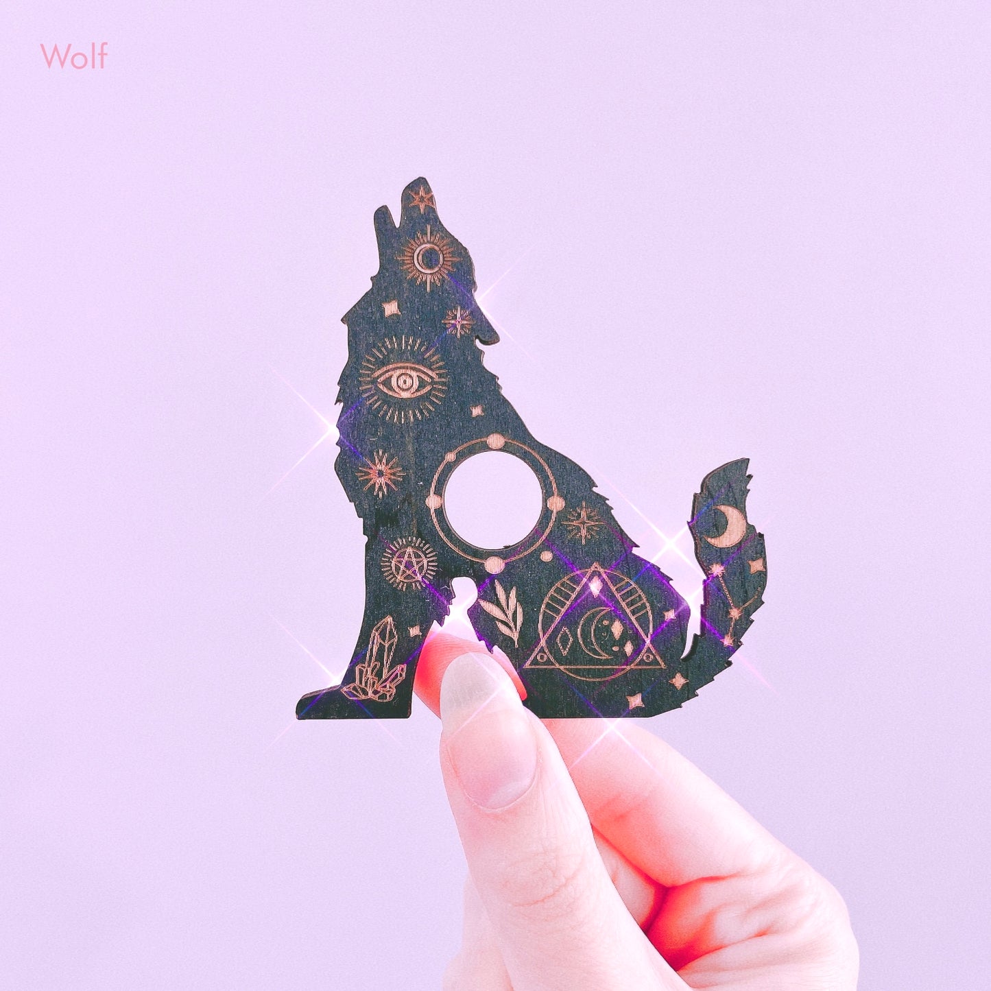 Animal Collection - Wood Sphere Holders