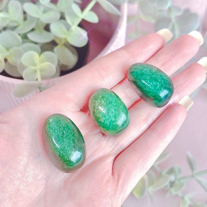 Fuchsite (Green Mica) Tumble