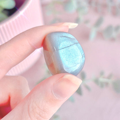 Grey Moonstone Tumble