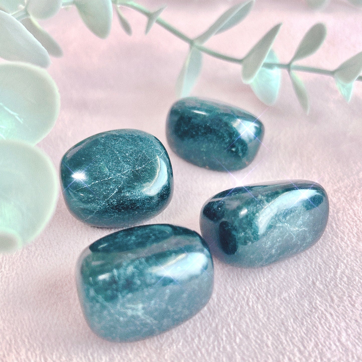 Black Nephrite Jade Tumble