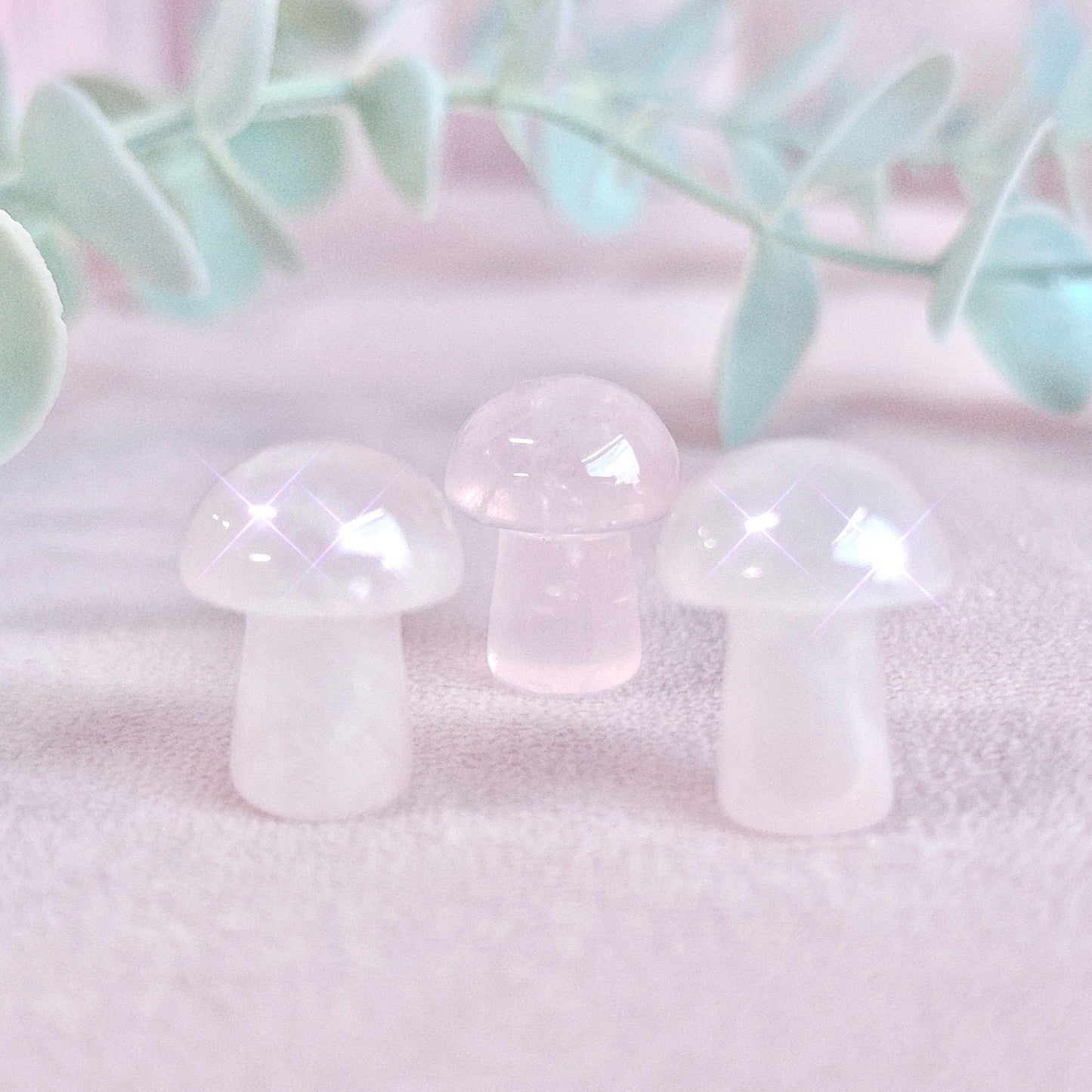 Rose Quartz Mini Mushroom