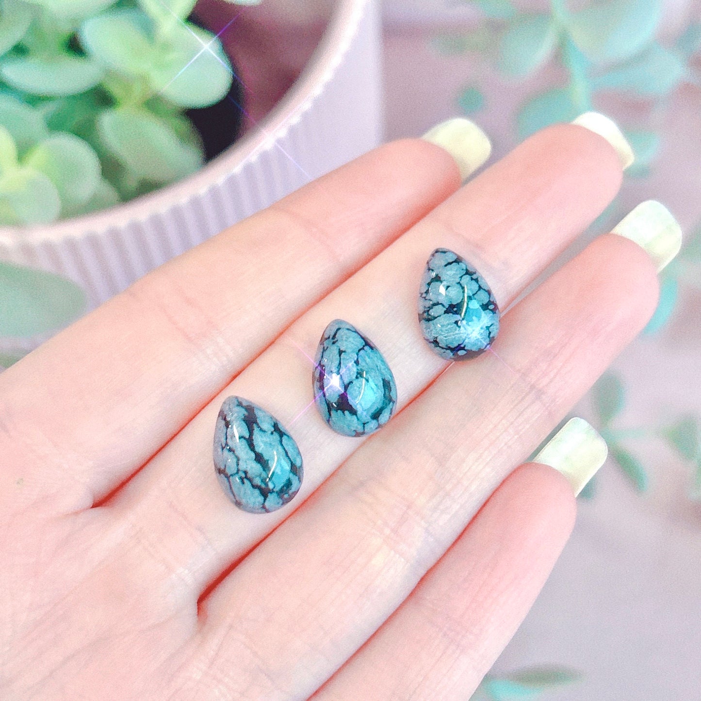 Snowflake Obsidian Cabochon