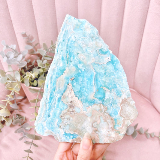 Blue Aragonite Slab