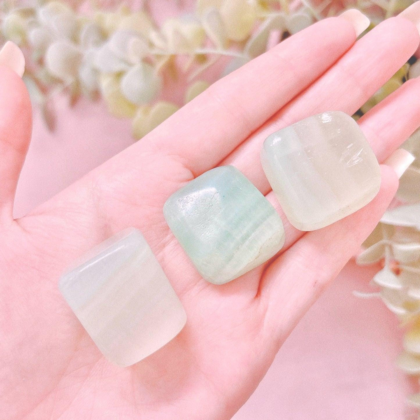 Aqua Calcite Tumble