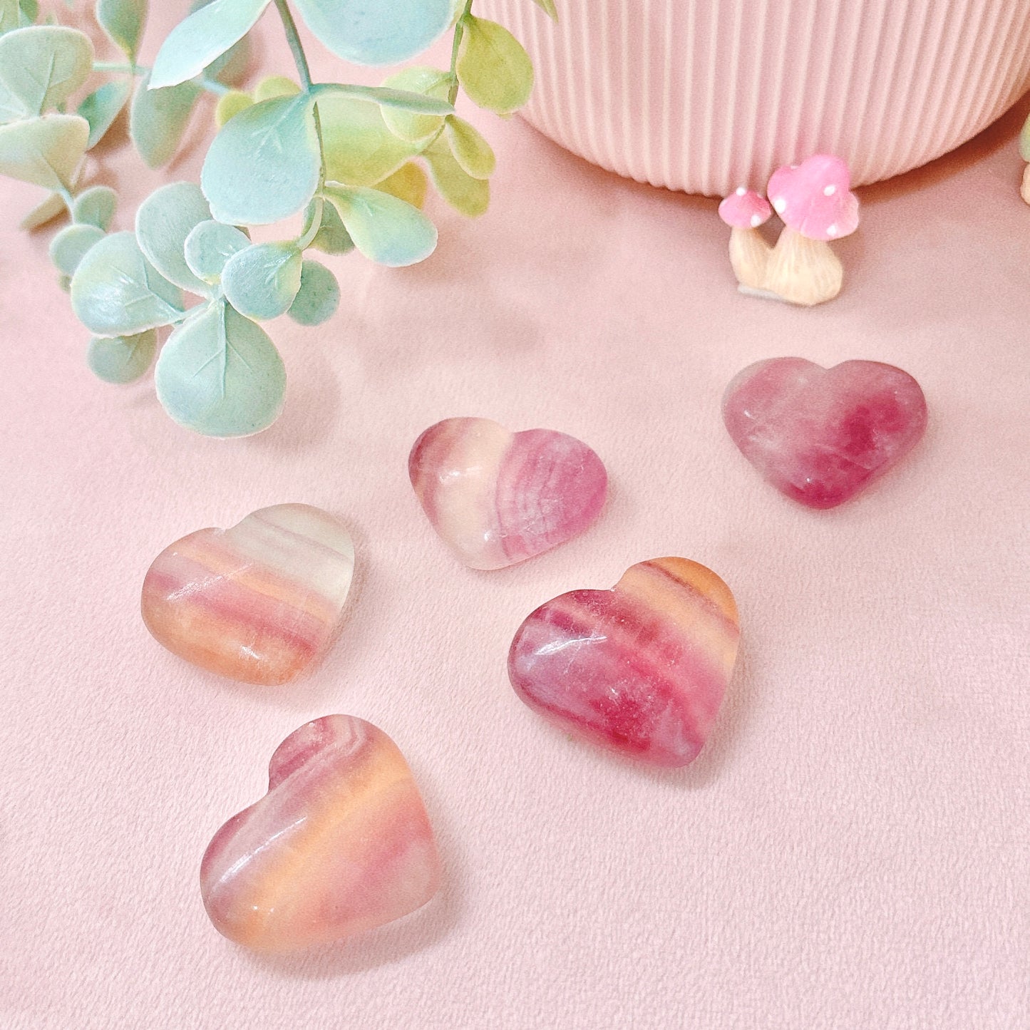 Candy Fluorite Heart