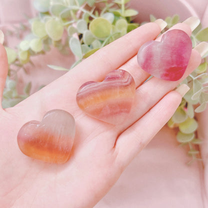 Candy Fluorite Heart