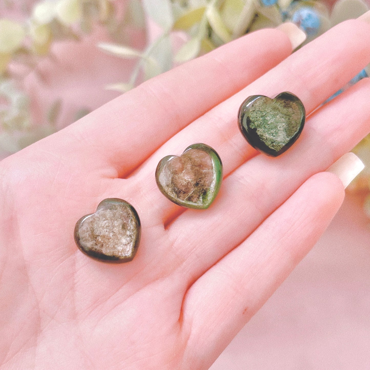 Fuchsite (Green Mica) Heart