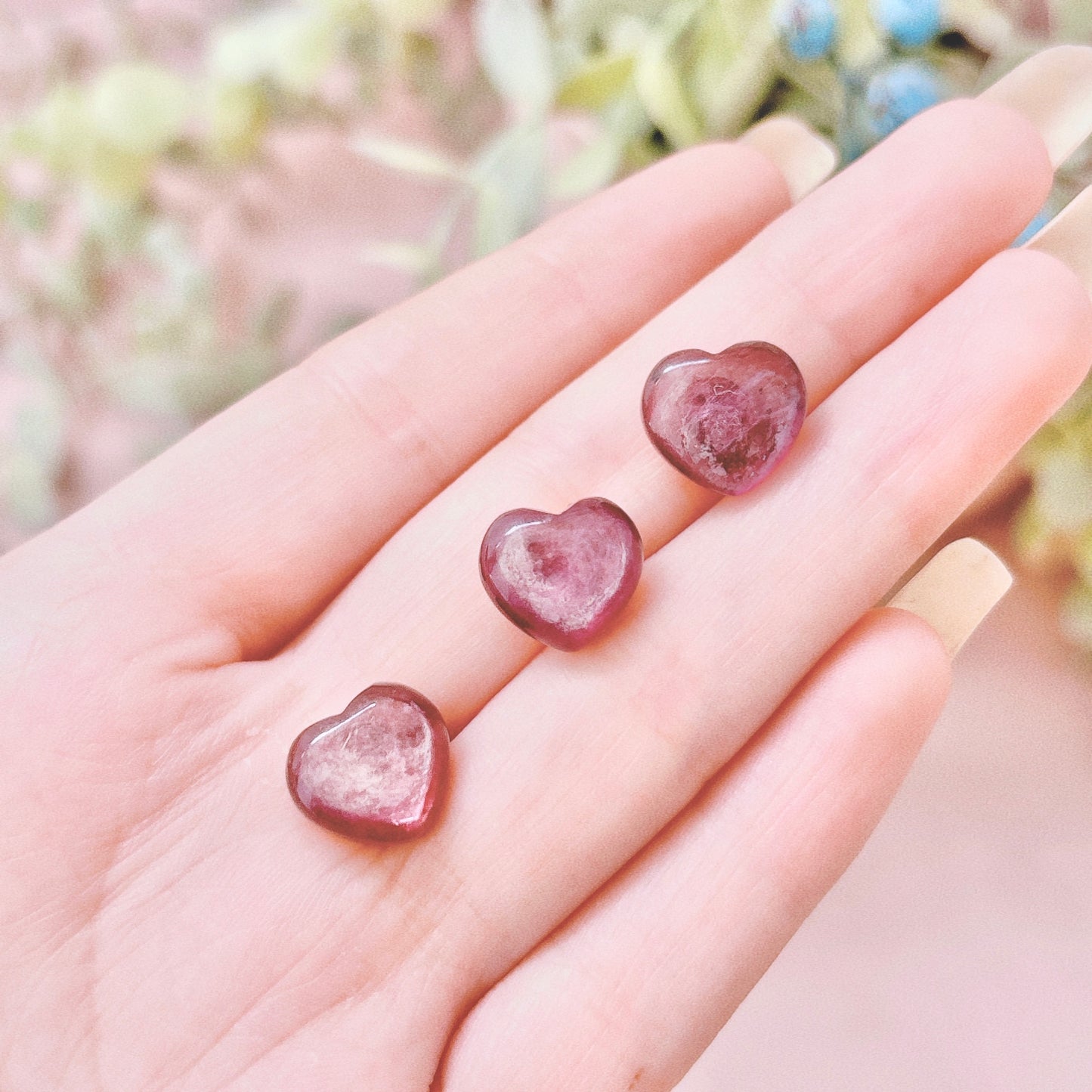 Lepidolite (Gem) Heart