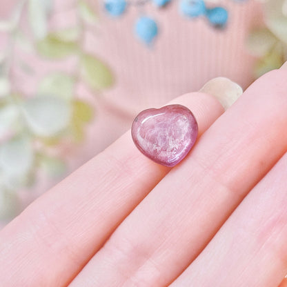 Lepidolite (Gem) Heart