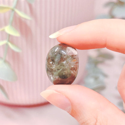 Lodolite (Garden Quartz) Tumble