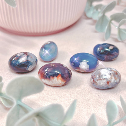 Purple Flower Agate Tumble