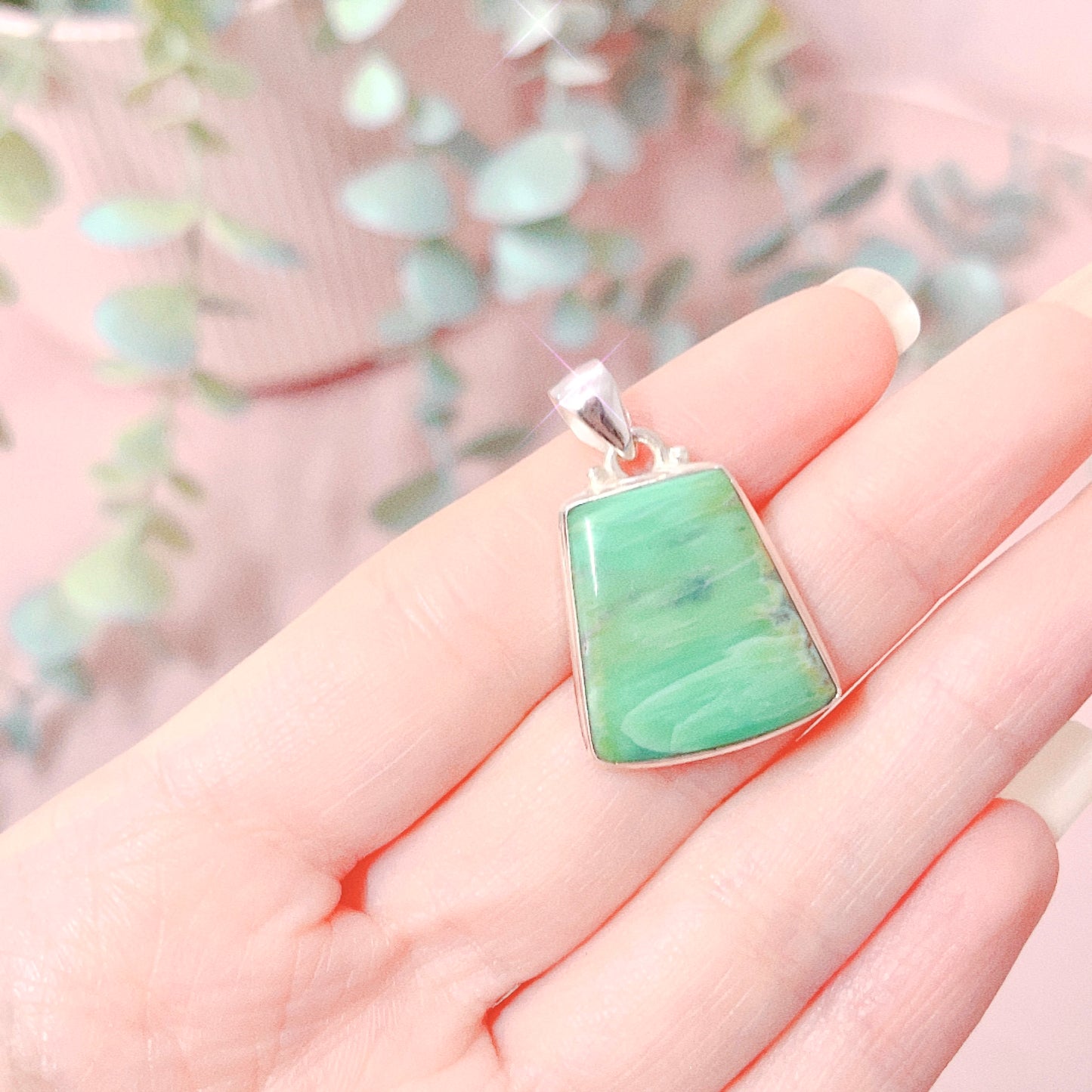 Variscite 925 Sterling Silver Pendant