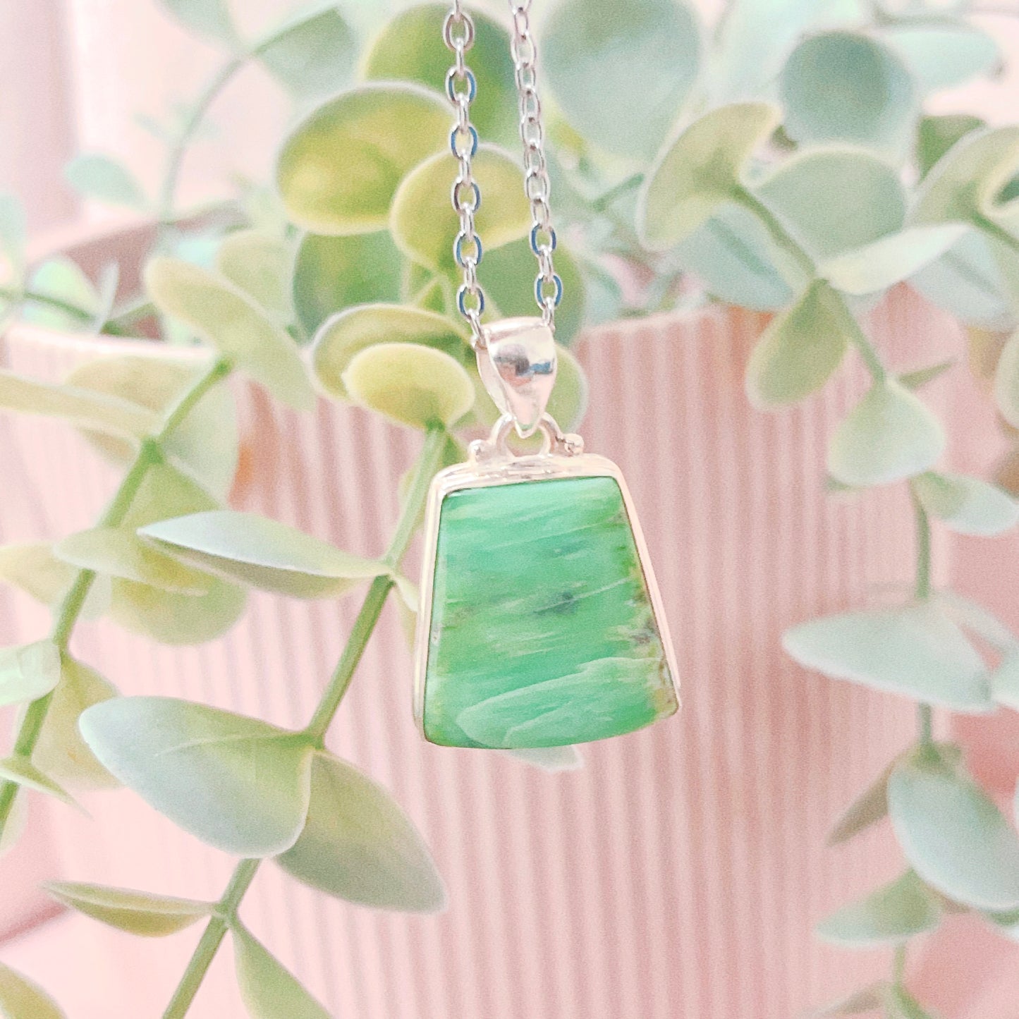 Variscite 925 Sterling Silver Pendant