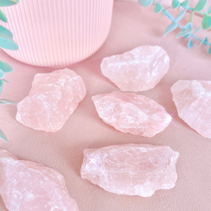 Rose Quartz Raw