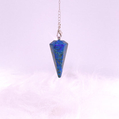 Lapis Lazuli Point Pendulum - 21.5cm