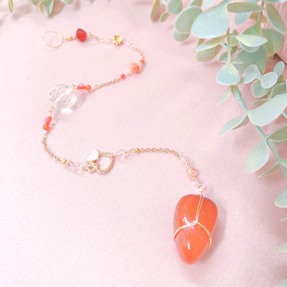 Carnelian Handmade Sun Catcher