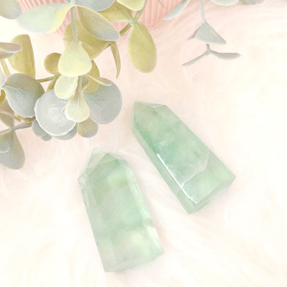 Green Fluorite Tower