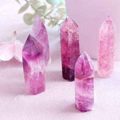 Purple Fluorite Mini Tower