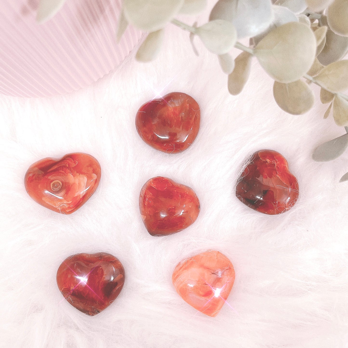 Carnelian Small Heart