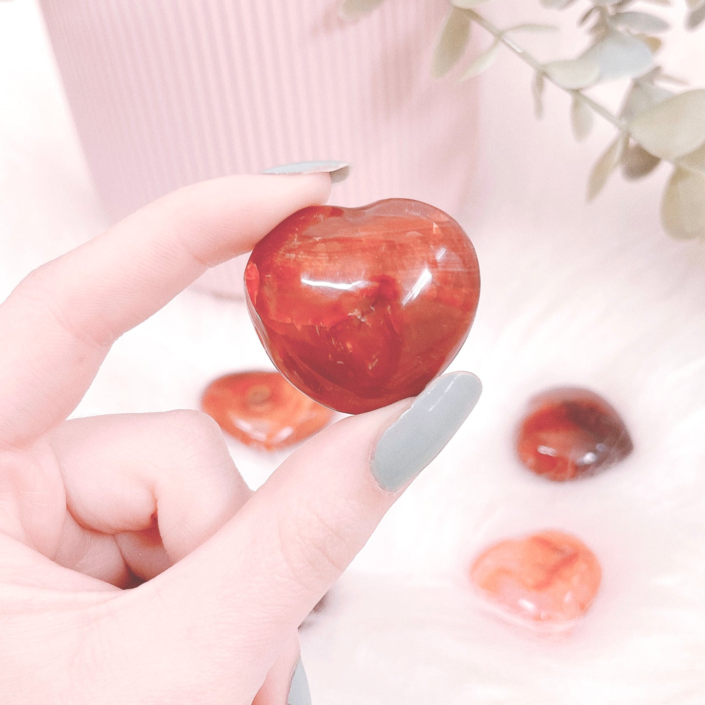 Carnelian Small Heart