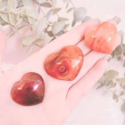 Carnelian Small Heart