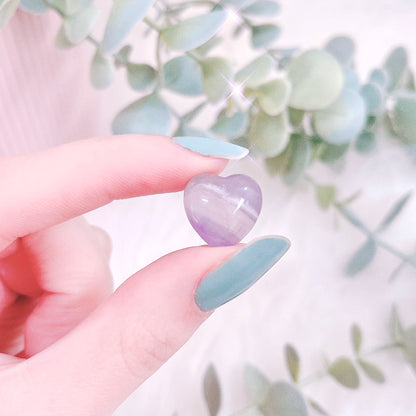 Amethyst Mini Heart