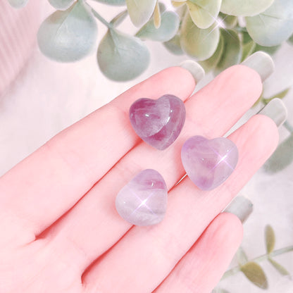 Amethyst Mini Heart