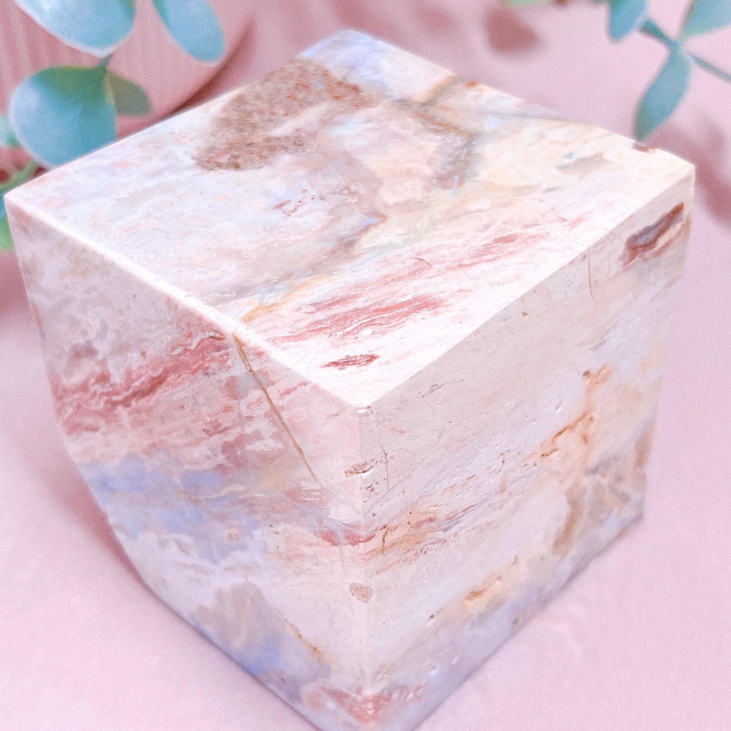 Ocean Jasper Large Cube