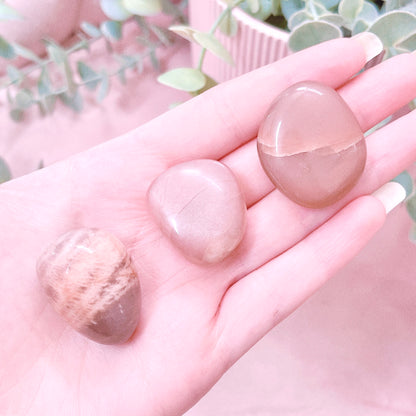 Pink Moonstone Tumble